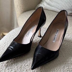 Manolo Blahnik Classic Black Heels